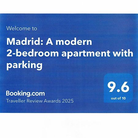 Madrid: A Modern 2-Bedroom Apartment With Parking Sofie Exteriér fotografie